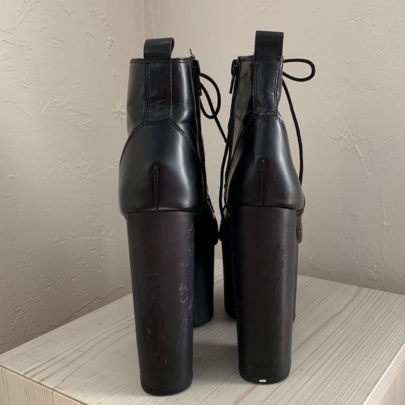 Yes We Are The Shit. Platform Boots. US size 8. - Picture 3 of 7